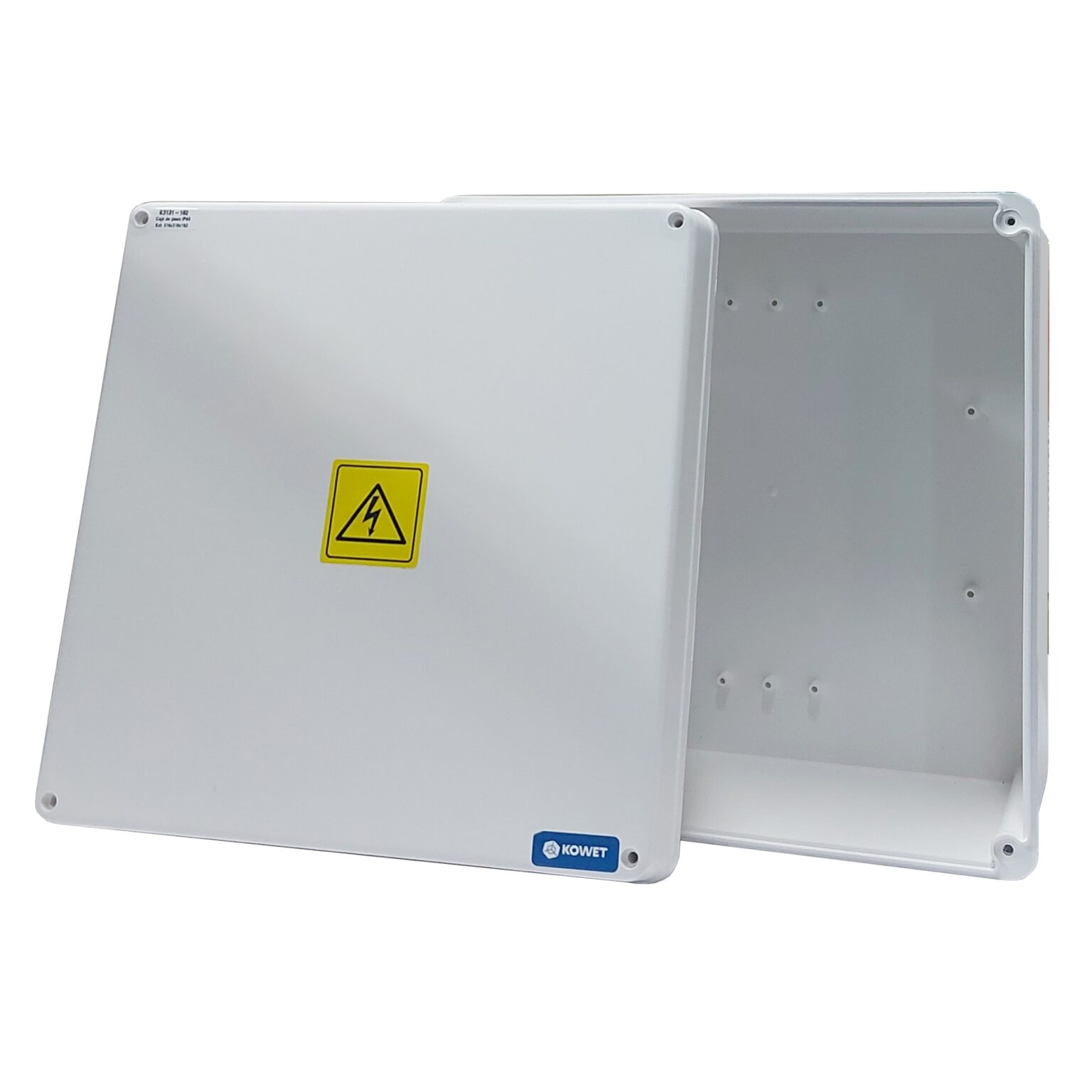 Caja de Paso Plástica IP65 316x316x162mm KOWET Ingecom Eléctricos SAS