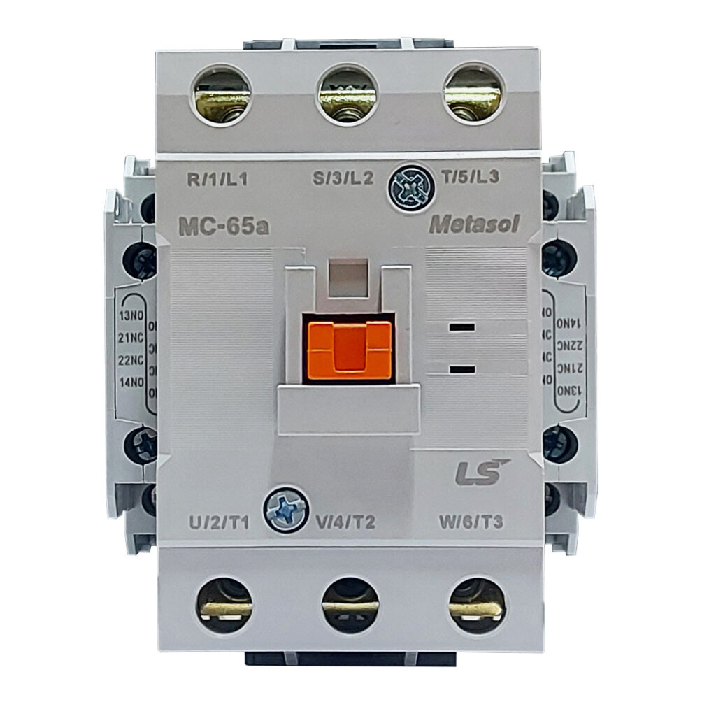 thumbnail image 2 of Nofuel MC-65a Replacement Contactor – 3-Pole, 65 Amp, 120V AC With DIN Rail Mount 2 of 6