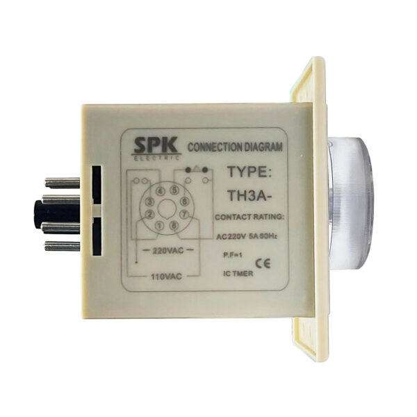 Temporizador Análogo 30 Minutos SPK | 110/220V AC - Ingecom Eléctricos SAS