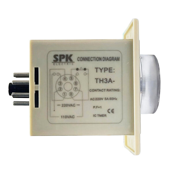 Temporizador Análogo 60 Minutos SPK | 110/220V AC - Ingecom Eléctricos SAS