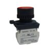 Pulsador Rojo 22mm - Base Plástica | AUTONICS - Ingecom Eléctricos SAS