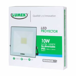 REFLECTOR LED 10W IP65 LUZ BLANCA LUMEK
