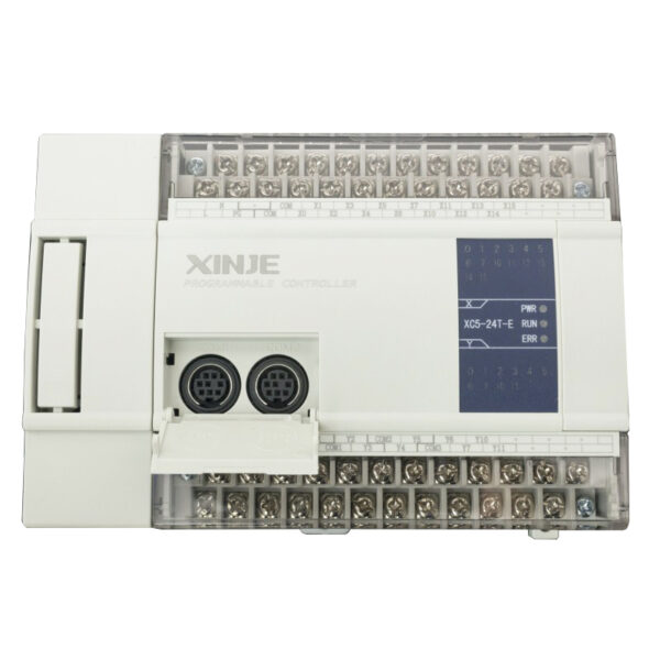 PLC XINJE Serie XC5 / 18 In NPN / 14 Out (4 Transistor NPN, 10 Relé) / 24V DC
