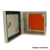 Cofre Metálico Doble Fondo 25x25x20cm Uso Interior - Ingecom Eléctricos SAS