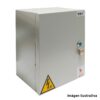 Cofre Metálico Doble Fondo 28x18x16cm Uso Interior - Ingecom Eléctricos SAS