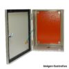 Cofre Metálico Doble Fondo 40x35x25cm Uso Interior - Ingecom Eléctricos SAS