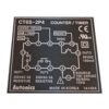Contador / Temporizador 6 Dígitos | Salida 2 x Relé | 48x48mm | 110-220V AC Autonics
