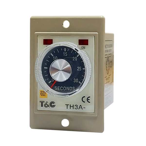 Temporizador Análogo 30 Segundos T&C | 110/220V AC - Ingecom Eléctricos SAS