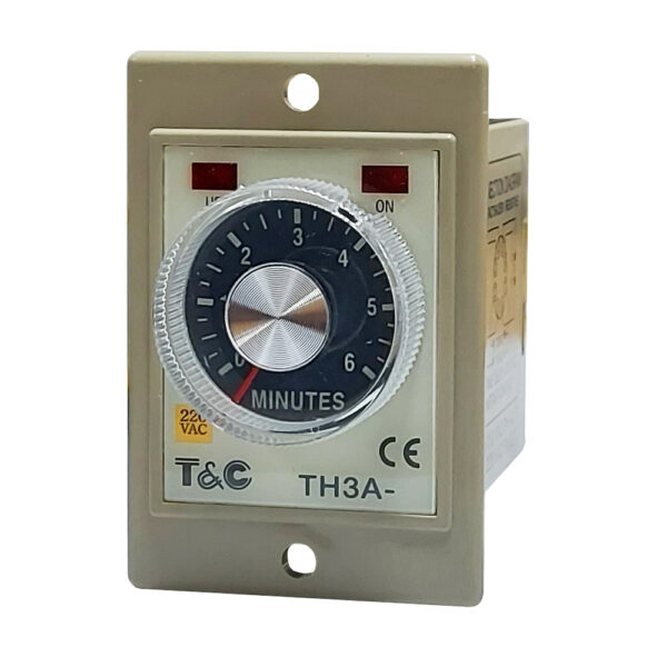 Temporizador Análogo 6 Minutos T&C | 110/220V AC - Ingecom Eléctricos SAS
