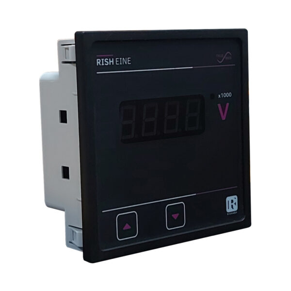 Voltímetro Digital 96x96mm Monofásico, Entrada 57,5 – 300V L-N | RISHABH - Ingecom Eléctricos SAS