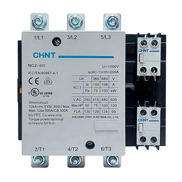 Contactor CHINT 400A 220VAC - Ingecom Eléctricos SAS