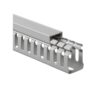CANALETA RANURADA 25X40MM GRIS - 2 MTS