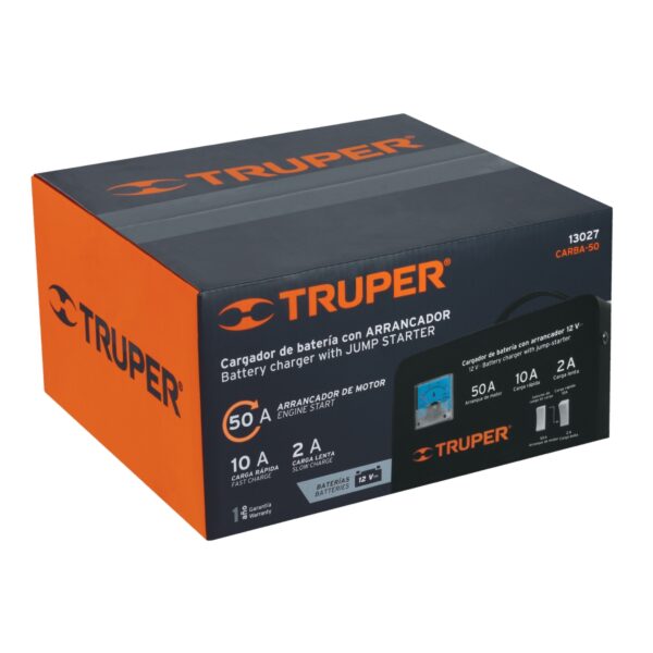 Cargador de baterias 12V 50A TRUPER