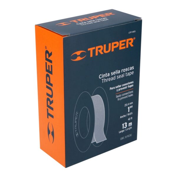 Cinta de sellado 1" 13m TRUPER