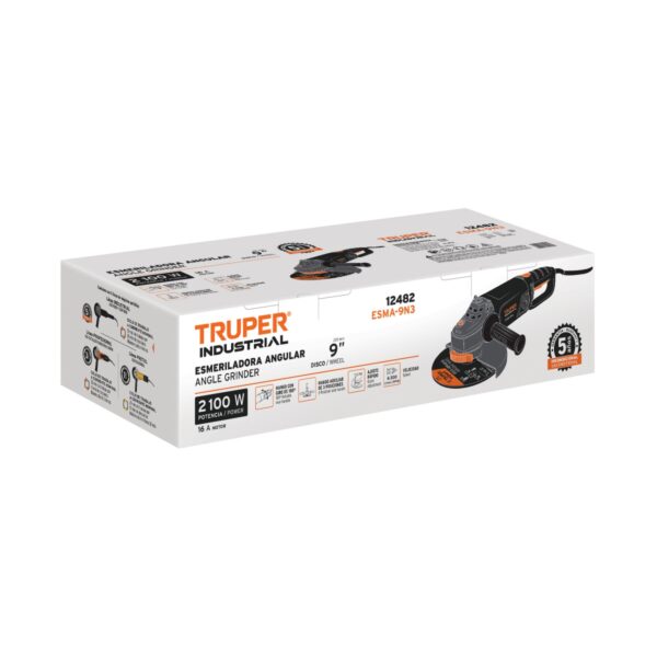 Pulidora Angular Industrial 2.100W TRUPER EXPERT