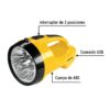 Lampara Plástica Reflectora 200lm PRETUL