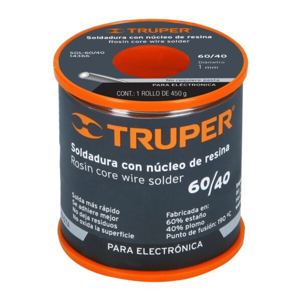 Soldadura 60/40 450G TRUPER