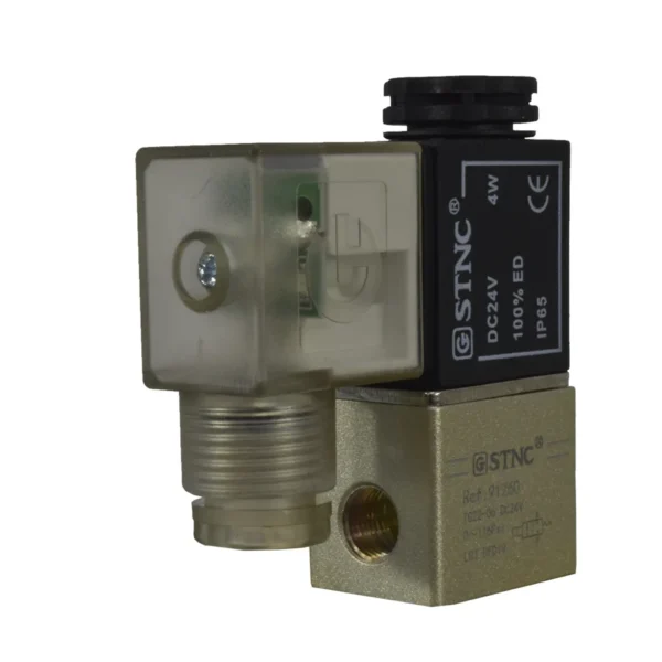 ELECTROVALVULA 1/8" NPT 2/2 24VDC STNC