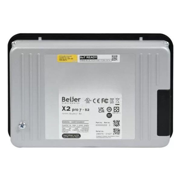 Pantalla Táctil Para PLC 7″ / 800x480px / 24VDC / Serie X2 / IP65 / ALTUS