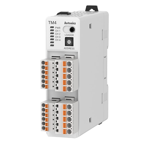 TM4-N2RB Control de Temperatura Modular / 4 Canales / 4 Out (Rele SSR (NA)) / 24VDC / Autonics