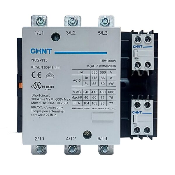 Contactor CHINT 115A 110VAC