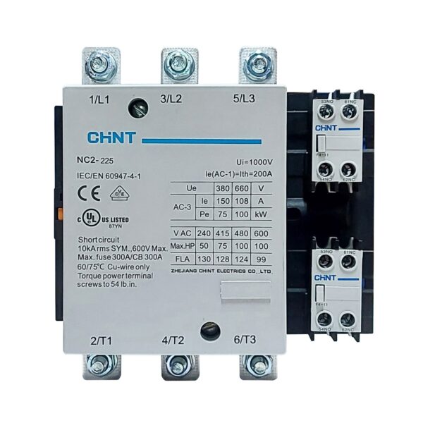 Contactor CHINT 225A 110VAC – Ingecom Eléctricos SAS