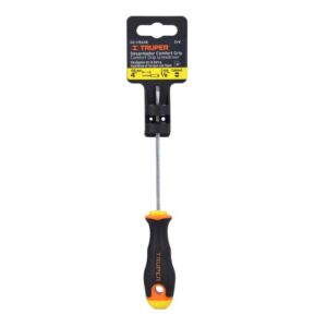 Desarmador cabinet 1/8" x 4" - mango Confort Grip - TRUPER