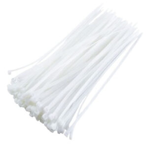 AMARRE PLASTICO - 55CM X 7.6MM - BLANCO - LUMEK