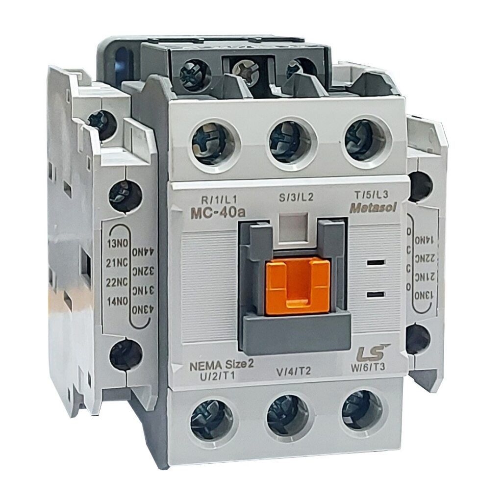 Contactor METASOL LS 40A 110V AC – Ingecom Eléctricos SAS