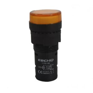 PILOTO LAMPARA AMARILLA - 16mm - PLAS - EBC