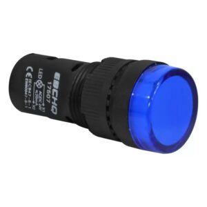 PILOTO LAMPARA LED AZUL 24V DC/AC 50/60HZ - 16mm - EBC