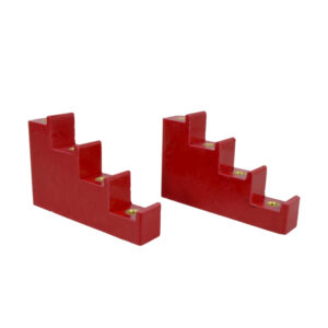 Aisladores escalonados