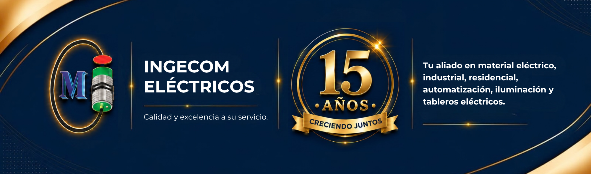 Banner 15 años