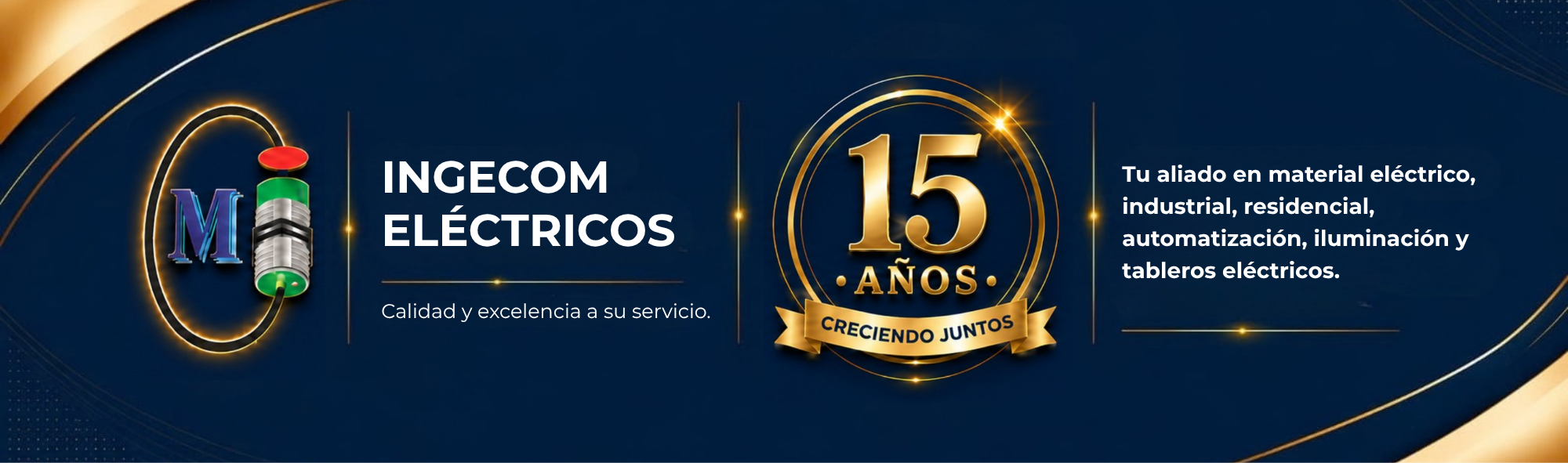 Banner 15 años